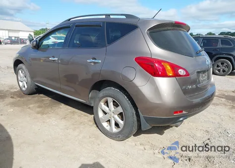 2009 Nissan Murano S from USA, damaged, VIN JN8AZ18W09W139522
